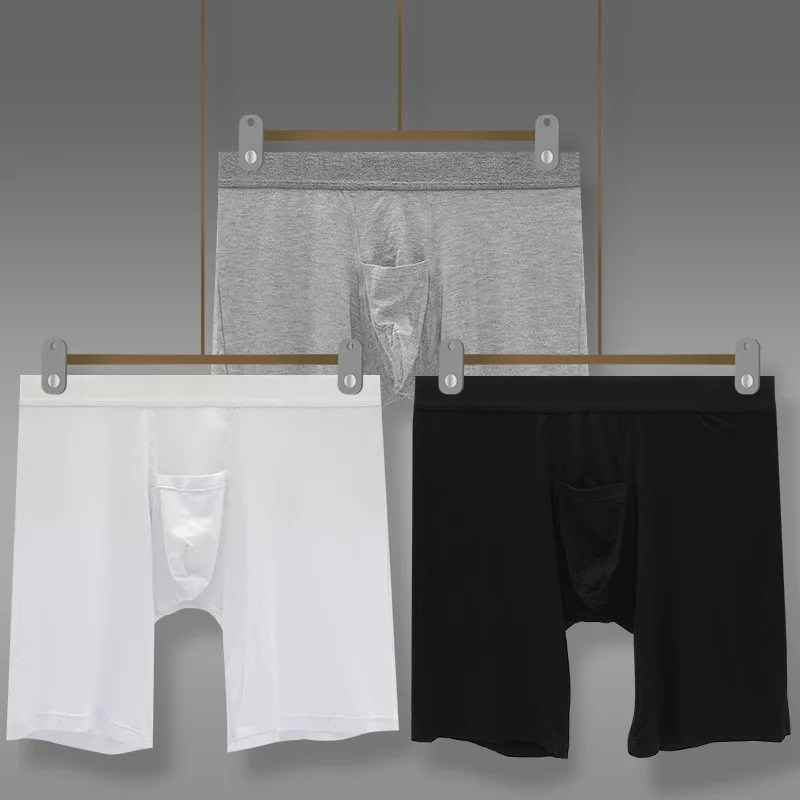 กางเกงในบ็อกเซอร์ทรงหลวมสำหรับ - Long Leg Trunk Men บทวิจารณ์และราคา
