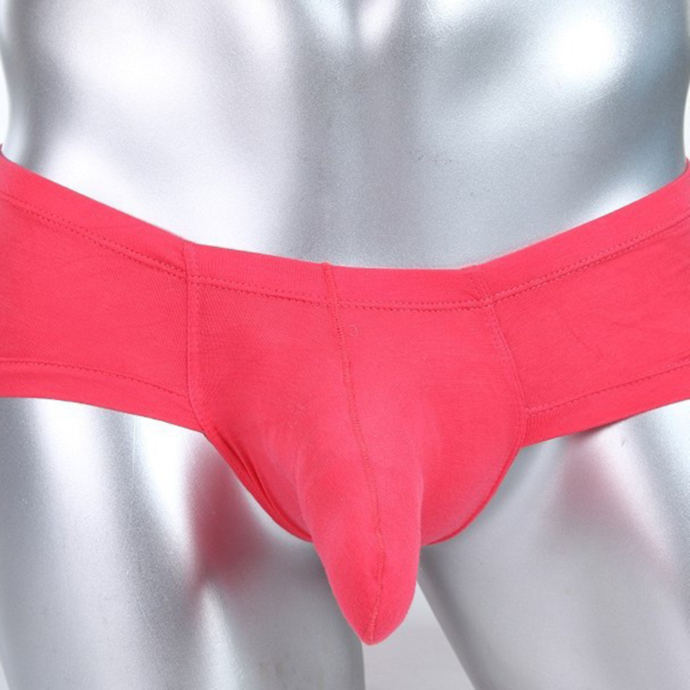 กางเกงบ็อกเซอร์ชายแฟชั่น สีส้ม - Pouch Boxer Pouch บทวิจารณ์และราคา