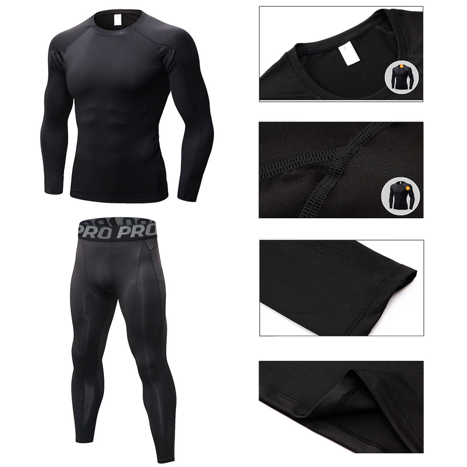 ชุดรัดรูปสำหรับผู้ชายเสื้อเชิ้ - Compression Long Pant บทวิจารณ์และราคา