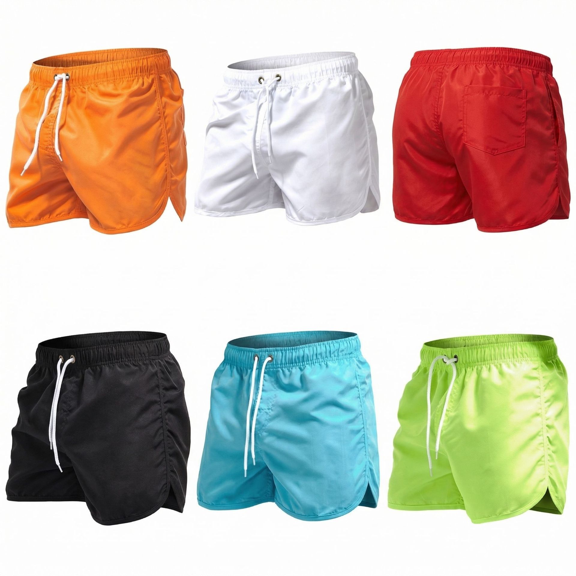 กางเกงว่ายน้ำชายแบรนด์ใหม่ประจ - Trunk Breathable Men บทวิจารณ์และราคา