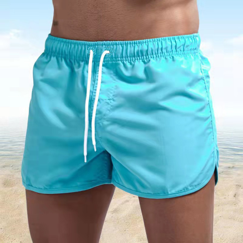 กางเกงว่ายน้ำชายแบรนด์ใหม่ประจ - Trunk Breathable Men บทวิจารณ์และราคา
