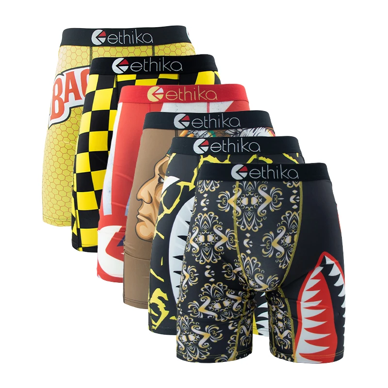 ETHIKA 6 ชิ้นผู้ชายชุดชั้นในนั - Boxer Shorts Modal บทวิจารณ์และราคา