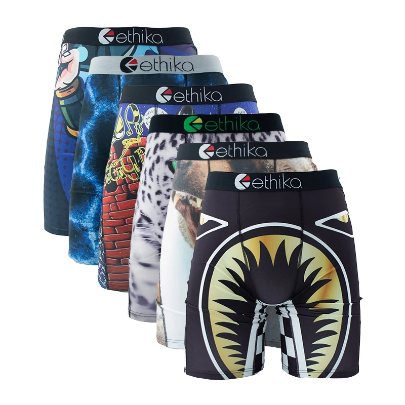 ETHIKA 6 ชิ้นผู้ชายชุดชั้นในนั - Boxer Shorts Modal บทวิจารณ์และราคา