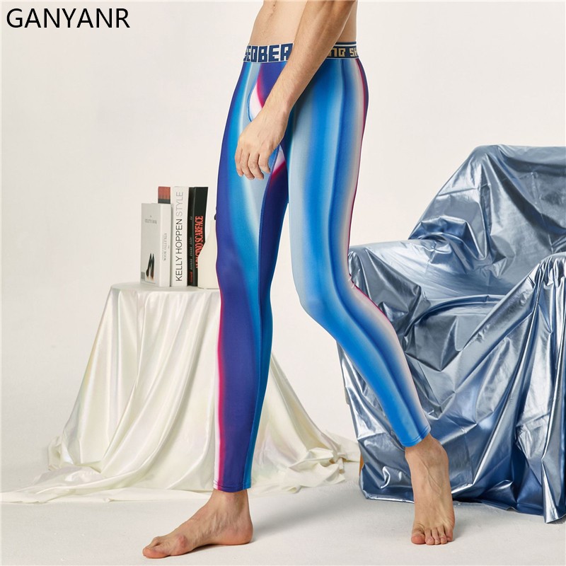 GANYANR วิ่ง Tights ผู้ชายการบ - Compression Long Pant บทวิจารณ์และราคา