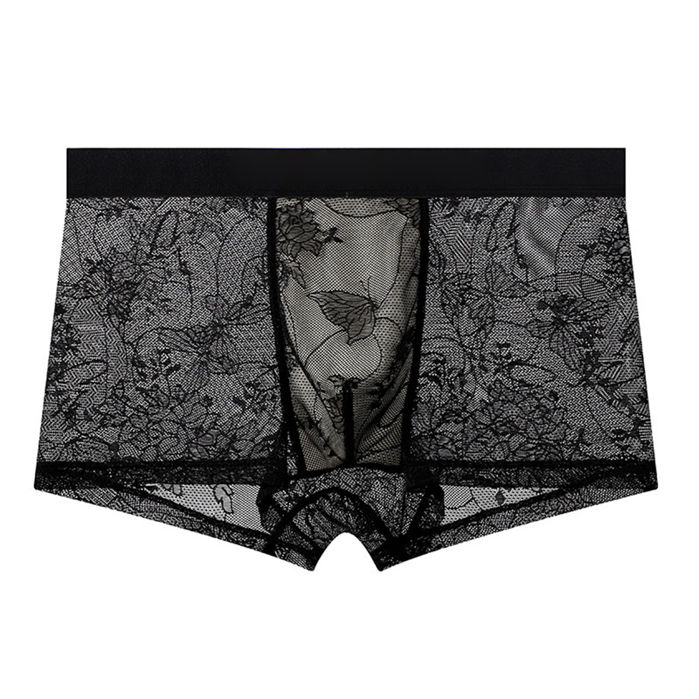 กางเกงบ็อกเซอร์ชายผ้าไหมน้ำแข็ - Pouch Boxer Pouch บทวิจารณ์และราคา