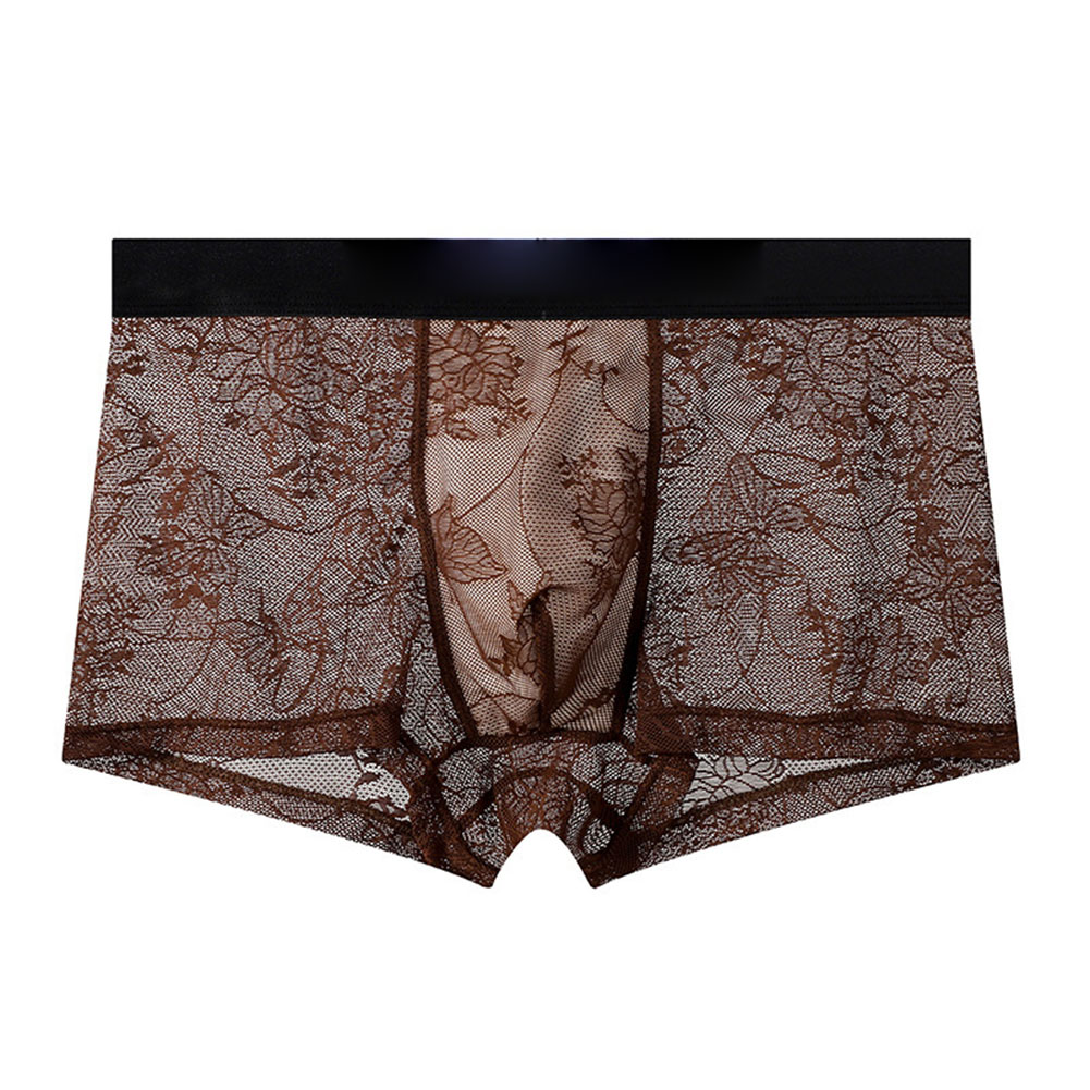 กางเกงบ็อกเซอร์ชายผ้าไหมน้ำแข็ - Pouch Boxer Pouch บทวิจารณ์และราคา