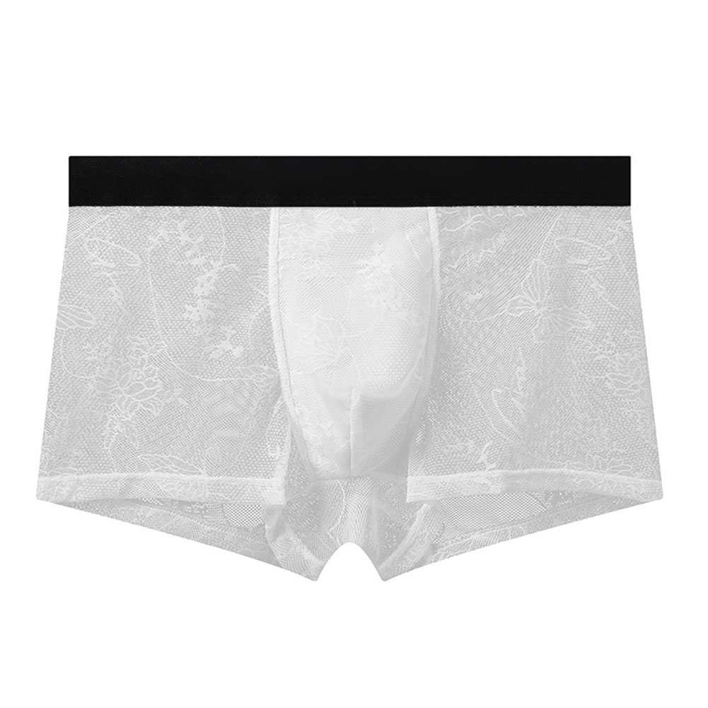 กางเกงบ็อกเซอร์ชายผ้าไหมน้ำแข็ - Pouch Boxer Pouch บทวิจารณ์และราคา
