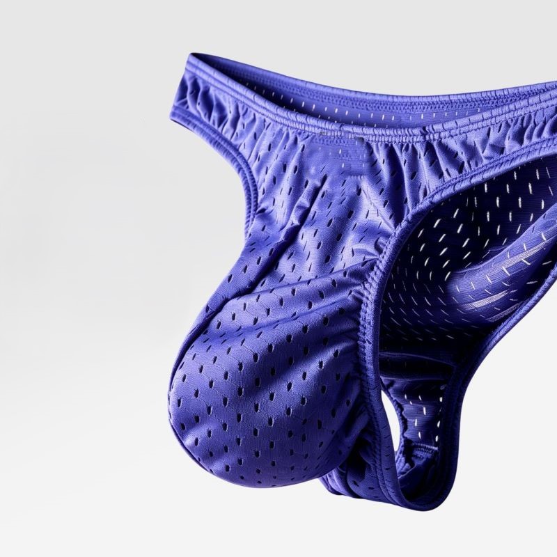 กางเกงในชายผ้าไหมตาข่าย ระบายอ - Mesh Sport Boxer บทวิจารณ์และราคา