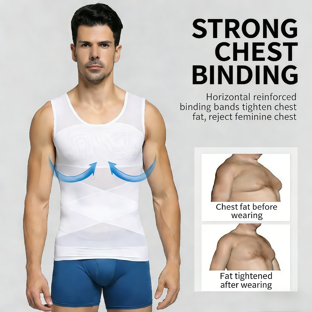 เสื้อกล้ามกระชับสัดส่วนสำหรับผ - Sleeveless Undershirt บทวิจารณ์และราคา