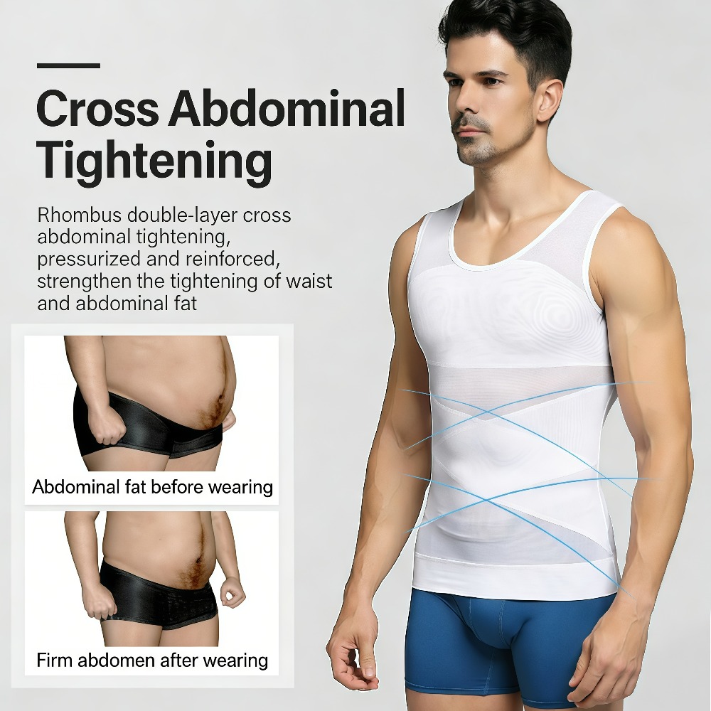 เสื้อกล้ามกระชับสัดส่วนสำหรับผ - Sleeveless Undershirt บทวิจารณ์และราคา