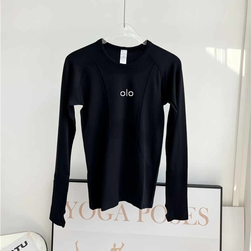 ชุดโยคะฟิตเนส เสื้อผ้าผู้หญิงแ - T Shirt Tight Fit บทวิจารณ์และราคา