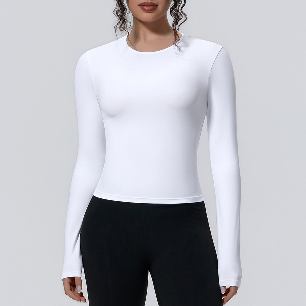 เสื้อยืดกีฬาผู้หญิงแบบรัดรูป แ - T Shirt Tight Fit บทวิจารณ์และราคา