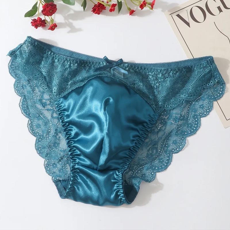 กางเกงในชายเซ็กซี่ ผ้าลูกไม้ซี - Pouch Boxer Pouch บทวิจารณ์และราคา