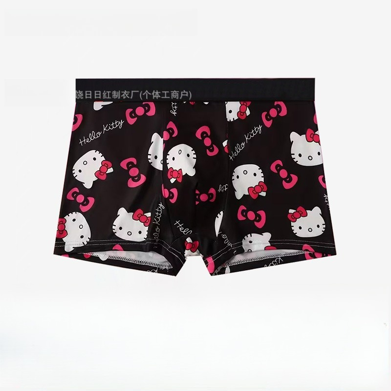 กางเกงบ็อกเซอร์พิมพ์ลายเฮลโล ค - Quick Dry Underwear บทวิจารณ์และราคา