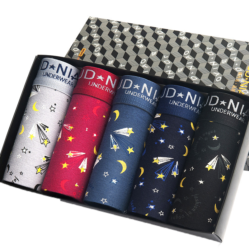 5 ชิ้น/ล็อตผู้ชายชุดชั้นในนักม - Multi Pack Underwear บทวิจารณ์และราคา