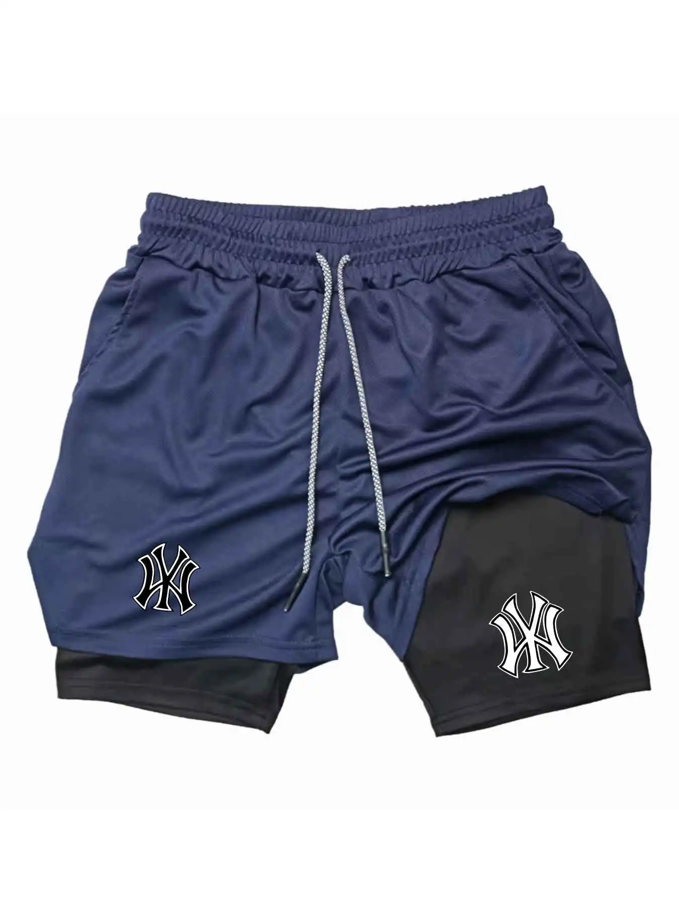 กางเกงขาสั้นกีฬาพิมพ์ลายโลโก้  - Compression Shorts Athletes บทวิจารณ์และราคา