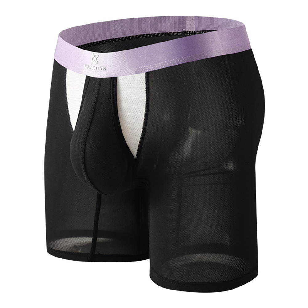 กางเกงบ็อกเซอร์ชายสำหรับออกกำล - Long Leg Trunk Men บทวิจารณ์และราคา