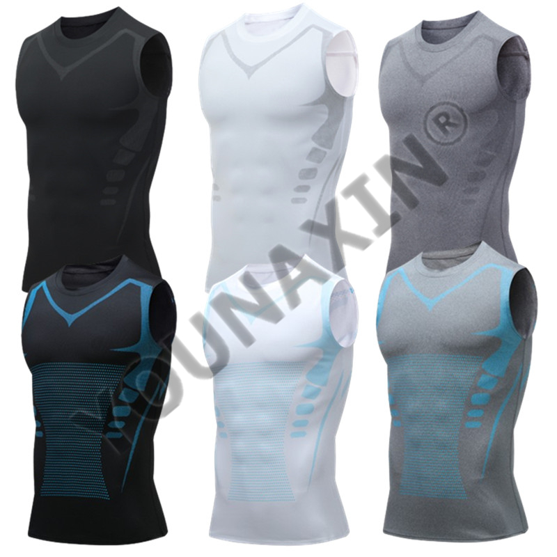 เสื้อยืดแขนกุดผู้ชาย 3 ชิ้น เส - Base Layer Top บทวิจารณ์และราคา
