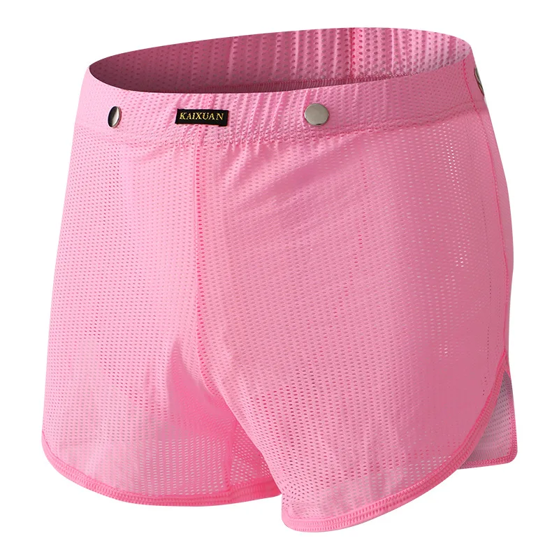 กางเกงขาสั้นกีฬาผู้ชาย แห้งเร็ - Mesh Sport Boxer บทวิจารณ์และราคา
