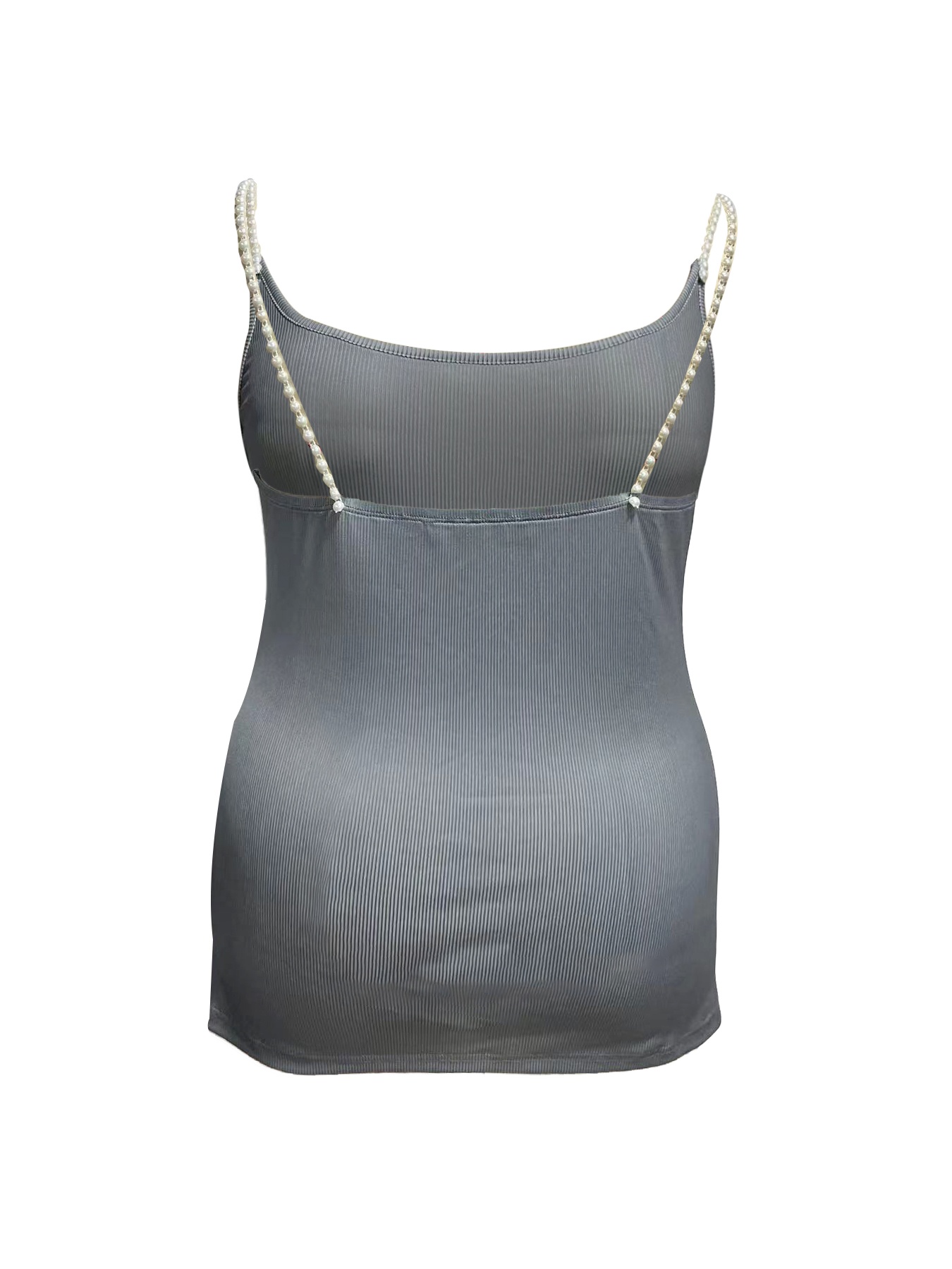 เสื้อครอปสายเดี่ยวคอเหลี่ยม ไซ - Tank Top Ribbed บทวิจารณ์และราคา